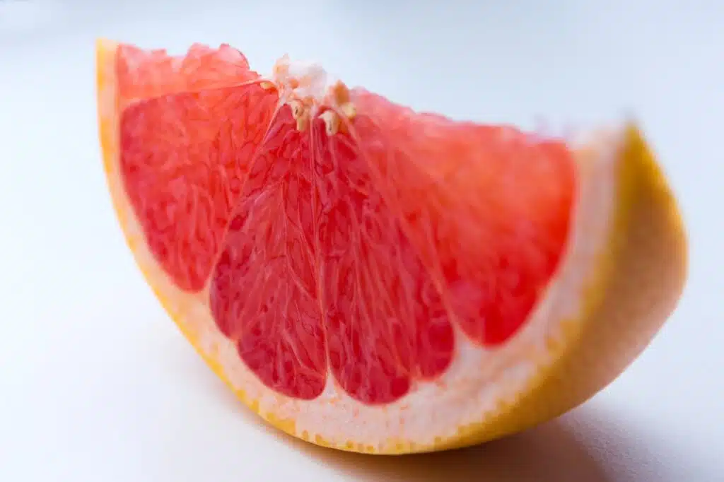 shallow focus photo of sliced orange fruit