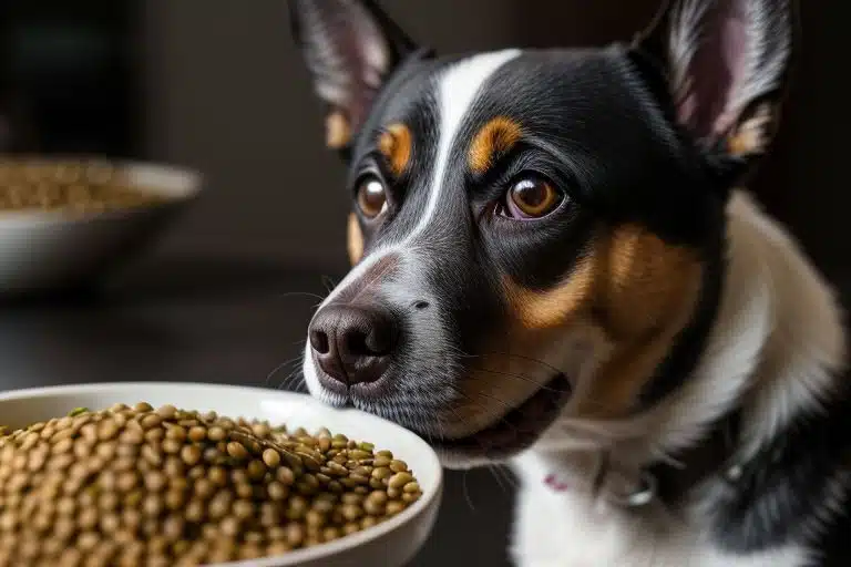 dog eat lentils